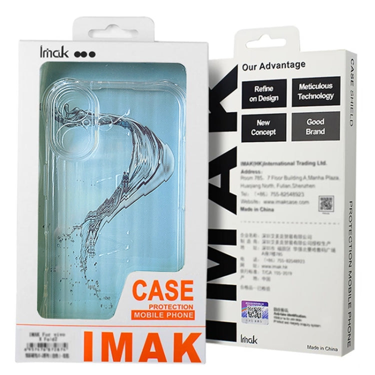 For iPhone 16 Pro IMAK Space Shield PC + TPU Airbag Shockproof Phone Case(Transparent)