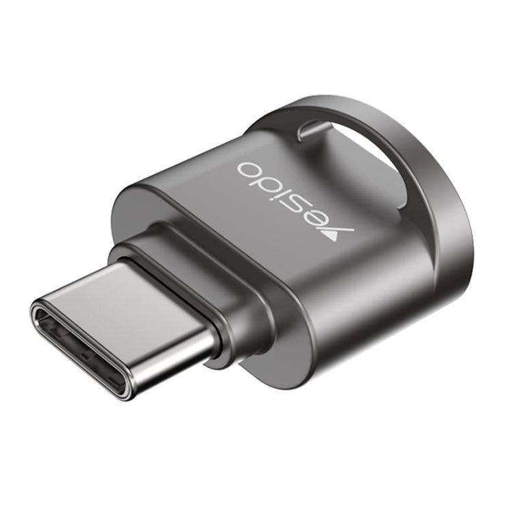 Yesido GS19 USB-C / Type-C to TF Card OTG Mini Card Reader(Black)