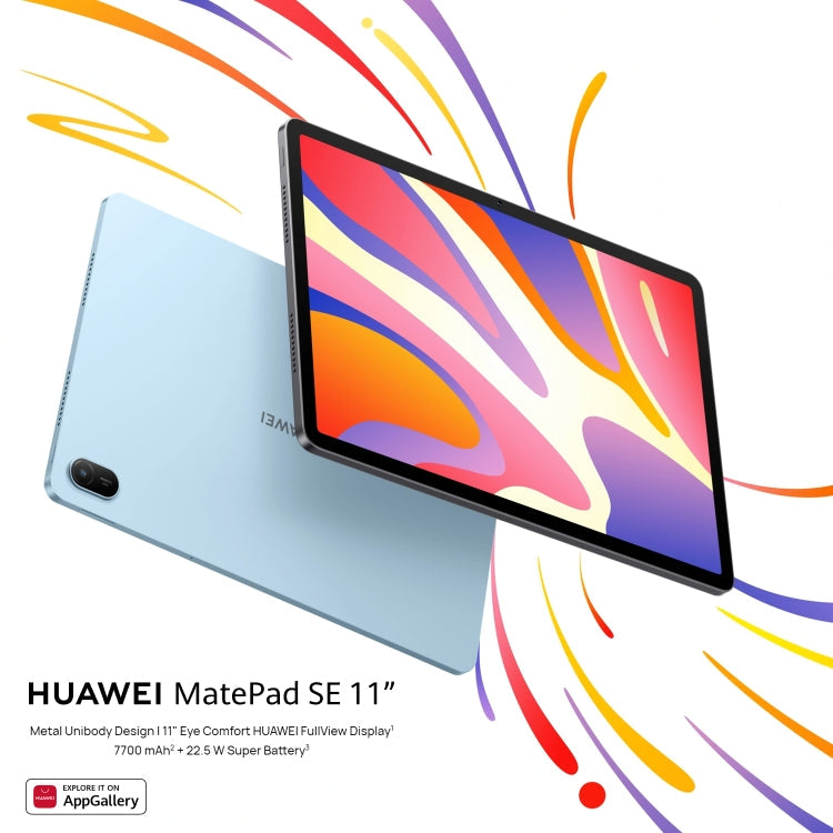 HUAWEI MatePad SE 11 2024 WiFi Tablet PC, 8GB+128GB, 11 inch HarmonyOS 4.2 Qualcomm Snapdragon 685 Octa Core, Not Support Google Play(Nebula Grey)