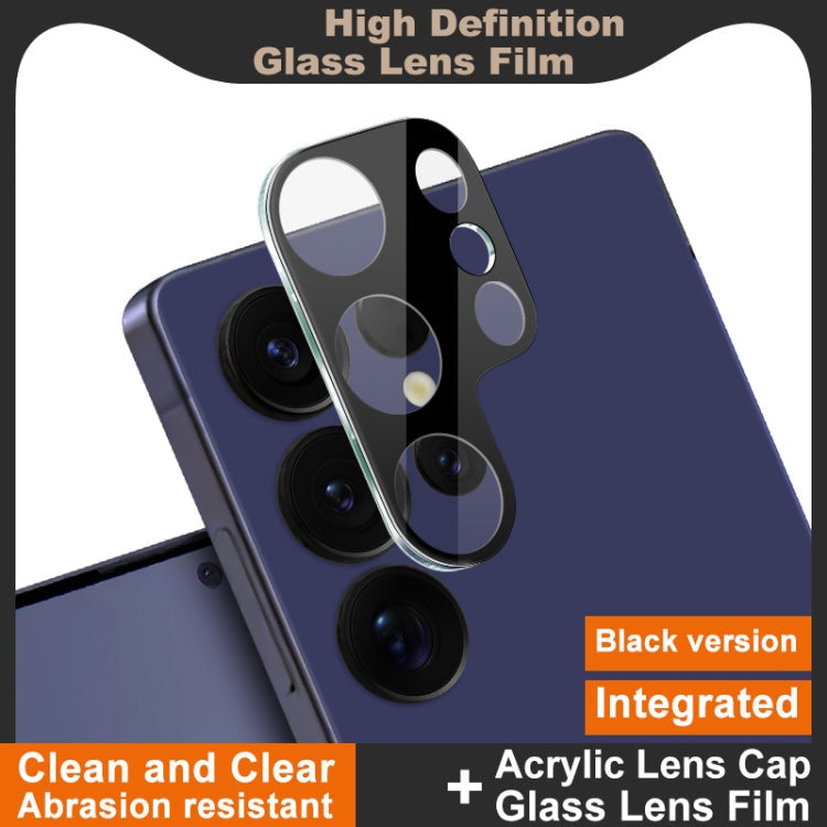 For Samsung Galaxy S25 Ultra 5G imak High Definition Integrated Glass Lens Film Black Version