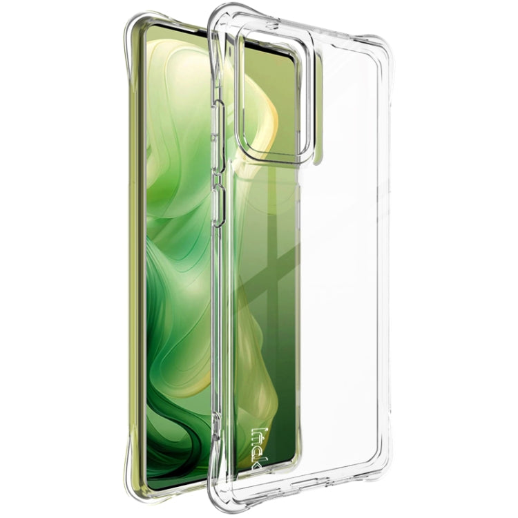 For Motorola Moto G85 / S50 Neo imak Shockproof Airbag TPU Phone Case(Transparent)