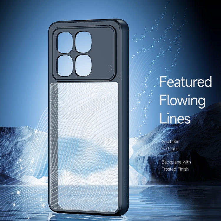 For Redmi K70 Ultra DUX DUCIS Aimo Series TPU + PC Frosted Feel Phone Case(Black)
