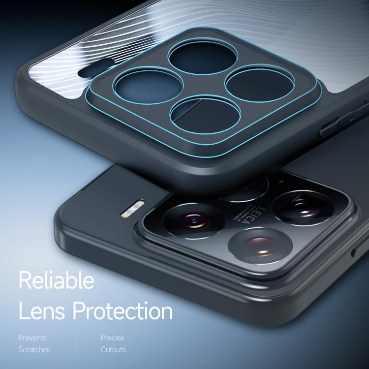 For Xiaomi 15 Pro DUX DUCIS Aimo Series TPU + PC Frosted Feel Phone Case(Black)