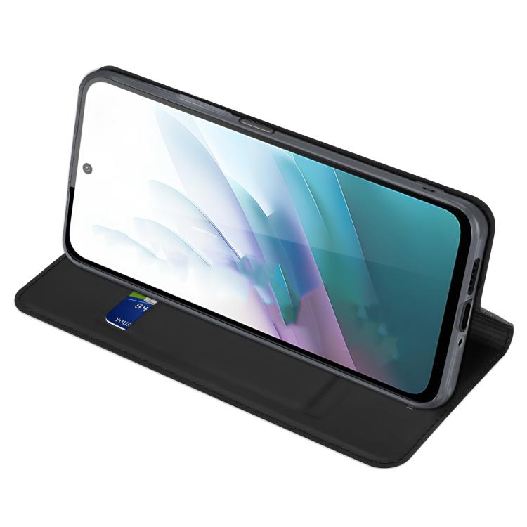 For Redmi 15 5G / 4G EU 171mm DUX DUCIS Skin Pro Series Flip Leather Phone Case(Black)