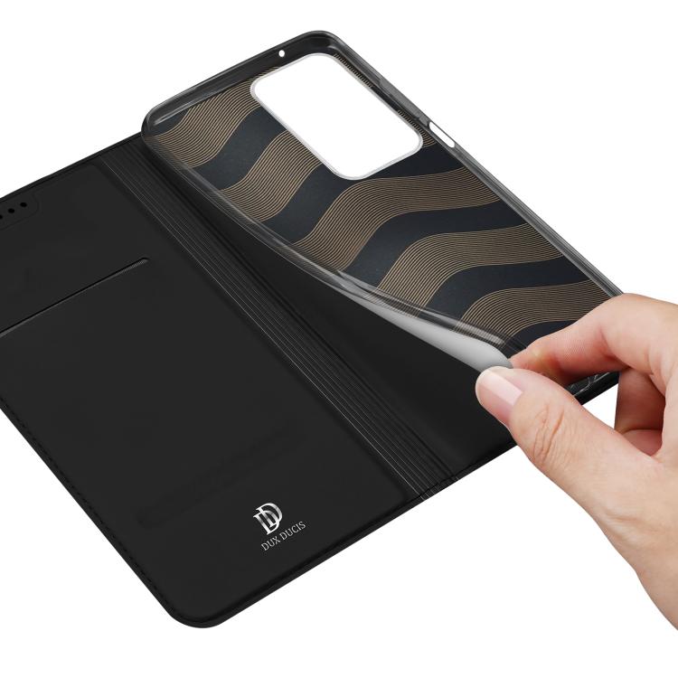 For Redmi 15 5G / 4G EU 171mm DUX DUCIS Skin Pro Series Flip Leather Phone Case(Black)