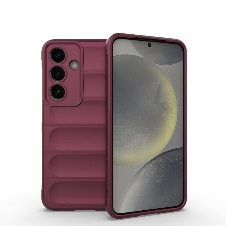 Magic Shield TPU + Flannel Phone Case, For Samsung Galaxy S25 Edge 5G, For Samsung Galaxy S25 5G