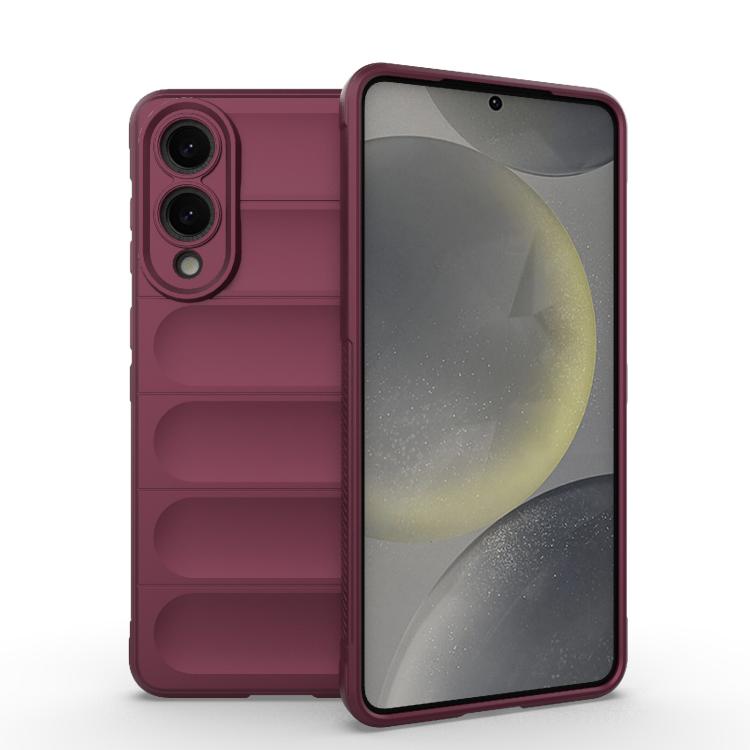 Magic Shield TPU + Flannel Phone Case, For Samsung Galaxy S25 Edge 5G, For Samsung Galaxy S25 5G