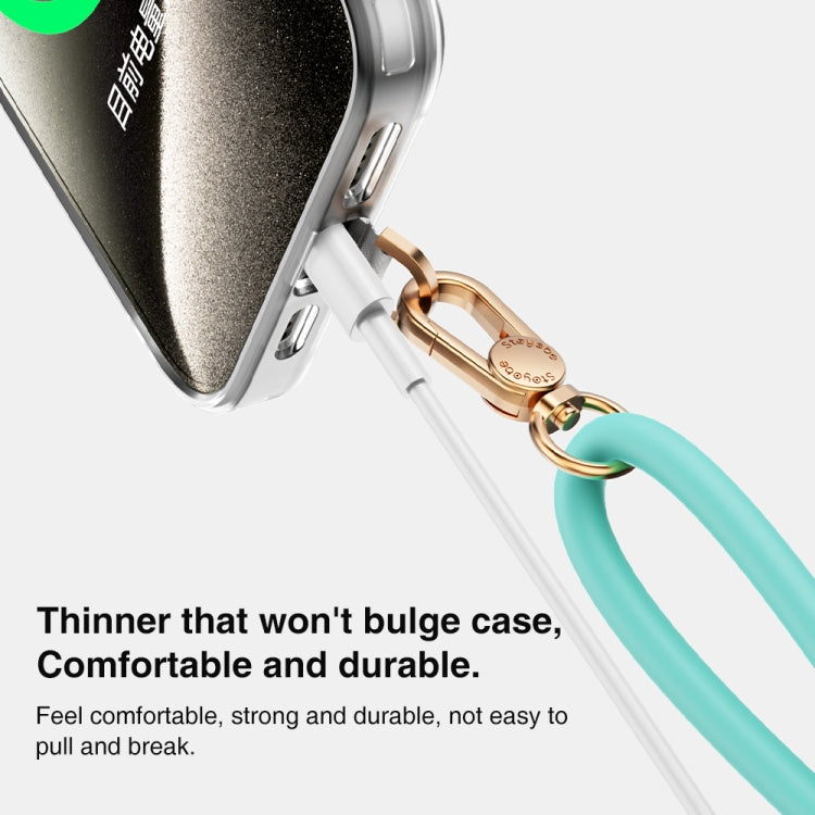 DUX DUCIS PL-ONE Universal Silicone Phone Lanyard(White)