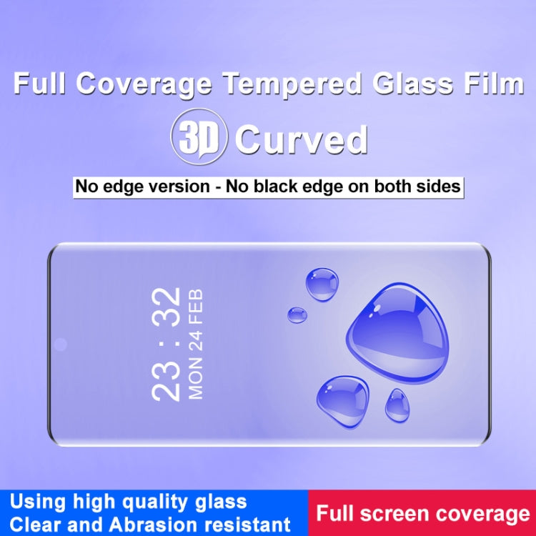 For OnePlus Ace 3 Pro imak No Edge Version 3D Curved Full Screen Tempered Glass Film