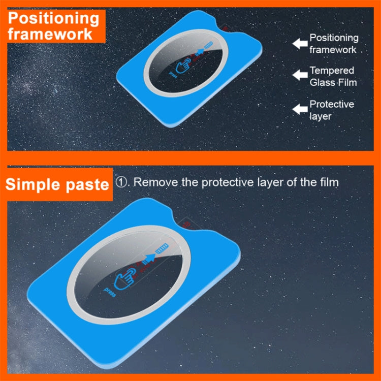 For Xiaomi Watch S3 imak Tempered Glass Watch Film, Self-positioning Version