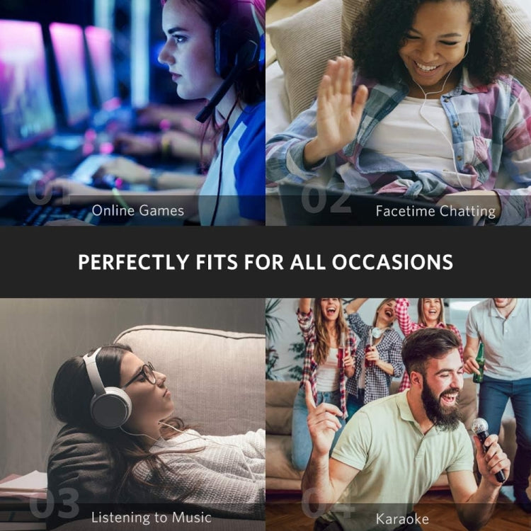 3.5mm Male to Dual 3.5mm Audio + Microphone 2 in 1 Audio Adapter Cable, Length:1m(Green)