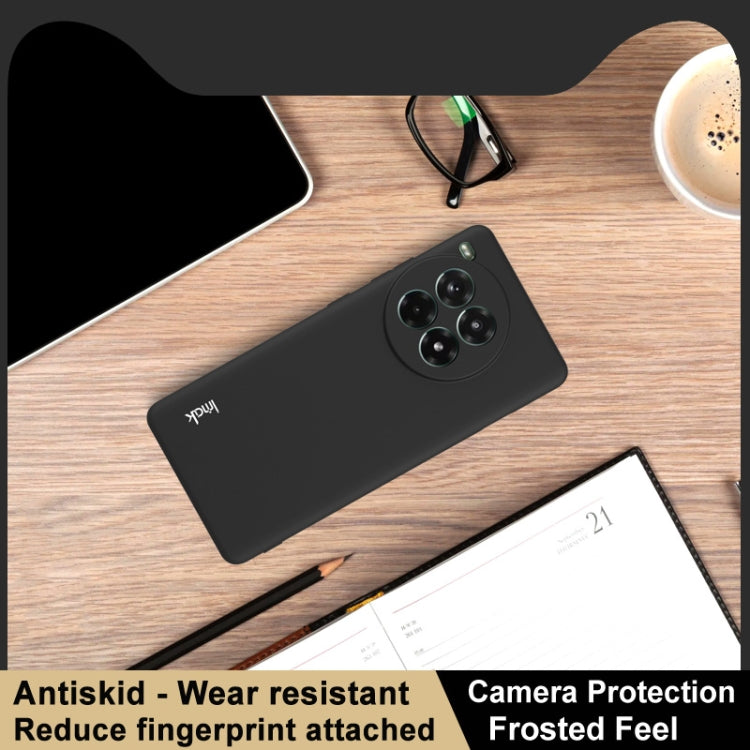 For OnePlus Ace 3 Pro IMAK UC-3 Series Shockproof Frosted TPU Phone Case(Black)