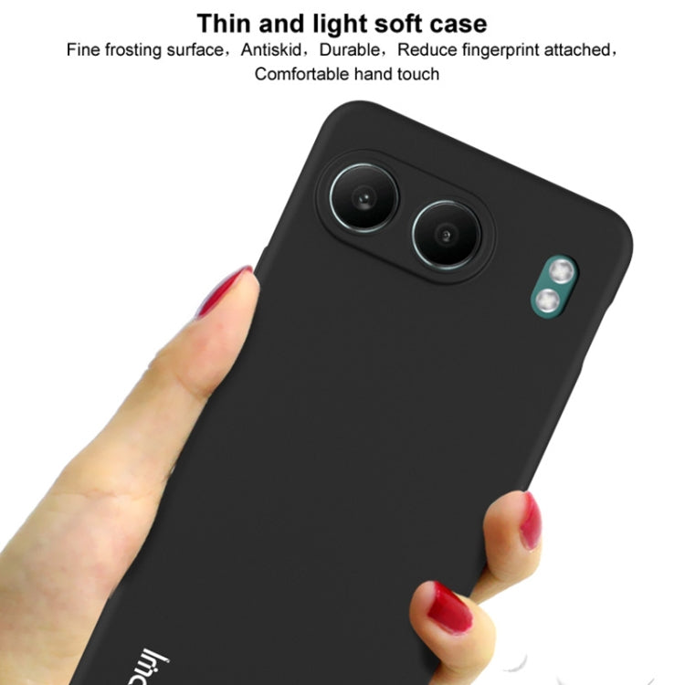 For OnePlus Nord 4 IMAK UC-3 Series Shockproof Frosted TPU Phone Case(Black)
