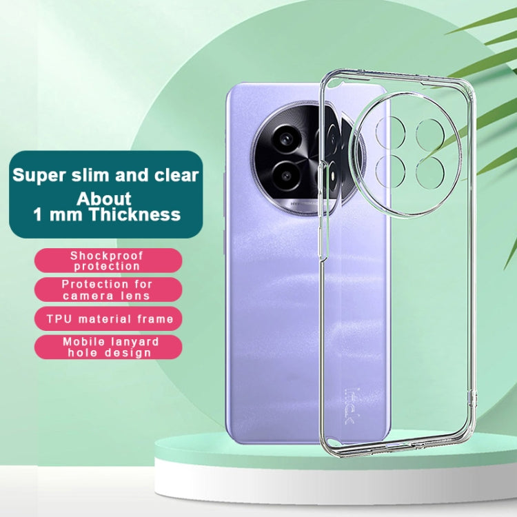 For Realme 13 Pro 5G Global imak UX-5 Series Super Slim Transparent Shockproof TPU Protective Case(Transparent)