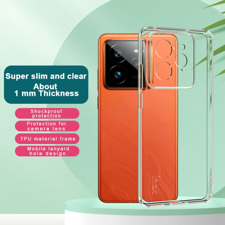 For Realme GT7 Pro imak UX-5 Series Super Slim Transparent Shockproof TPU Protective Case(Transparent)