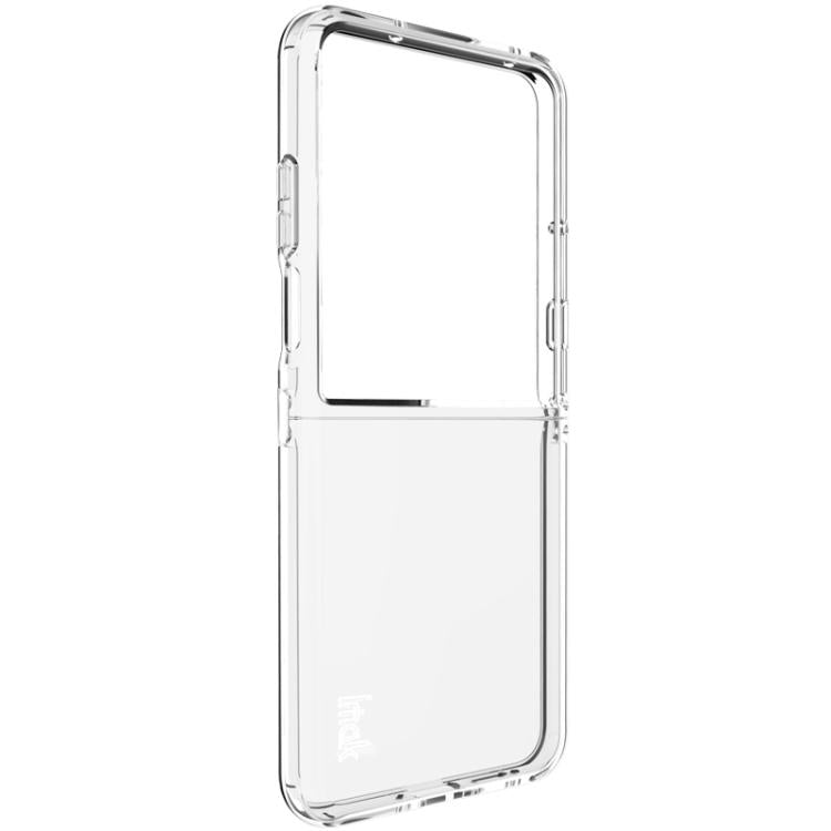For Motorola Razr 60 Ultra imak UX-6 series All-inclusive Shockproof Airbag TPU Invisible Phone Case(Transparent)