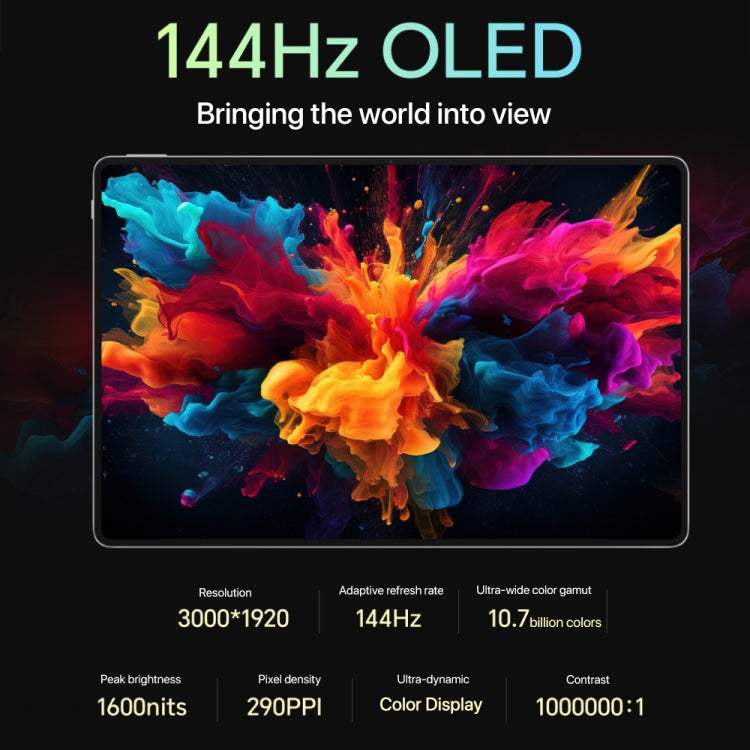 Honor MagicPad2 WiFi Tablet PC, 12GB+256GB, 12.3 inch MagicOS 8.0.1 Qualcomm Snapdragon 8s Gen 3 Octa Core(Black)