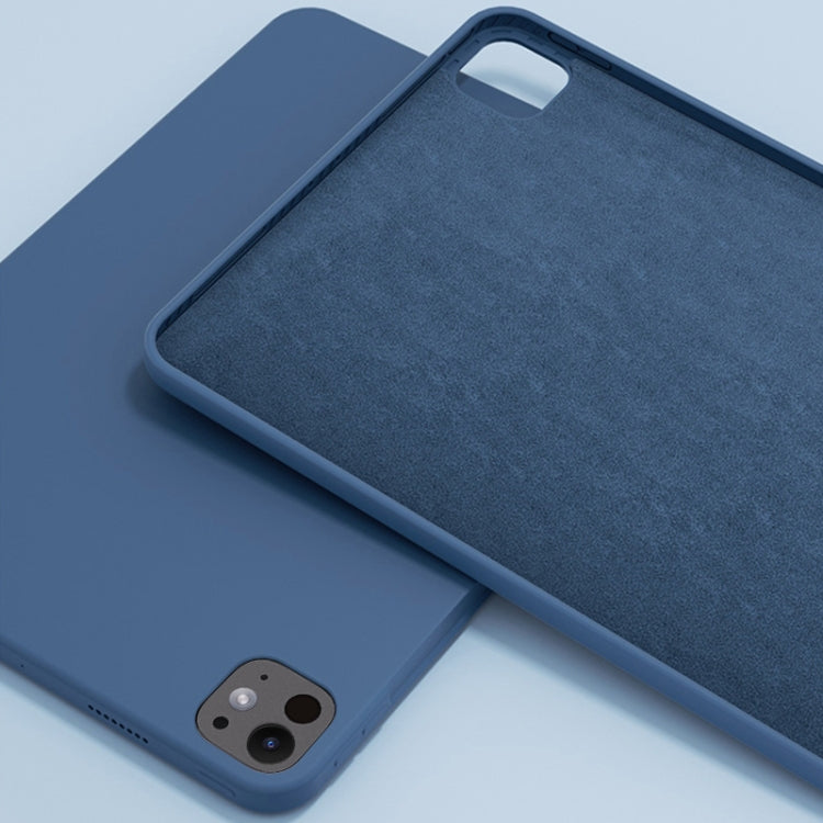 For iPad Pro 13 2025 / 2024 Mutural Silicone Microfiber Tablet Case(Sky Blue)