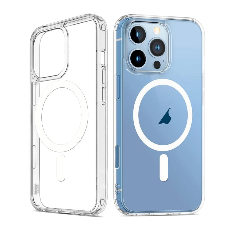 For iPhone 13 Pro ViLi MAG-C Series MagSafe Magnetic PC + TPU Phone Case(Transparent)