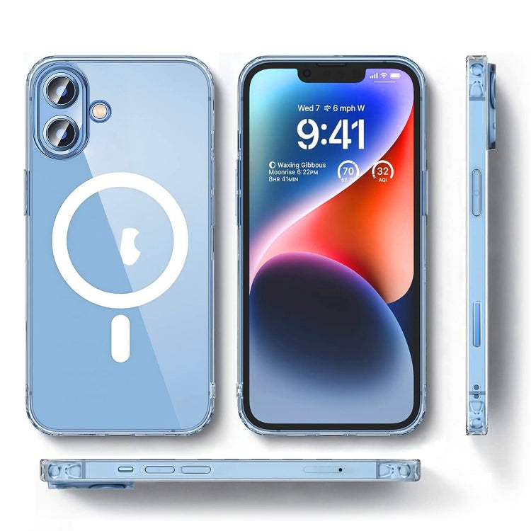 For iPhone 13 ViLi MAG-C Series MagSafe Magnetic PC + TPU Phone Case(Transparent)