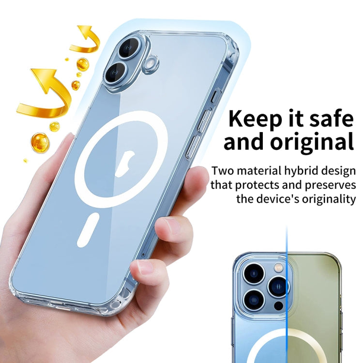 For iPhone 13 ViLi MAG-C Series MagSafe Magnetic PC + TPU Phone Case(Transparent)