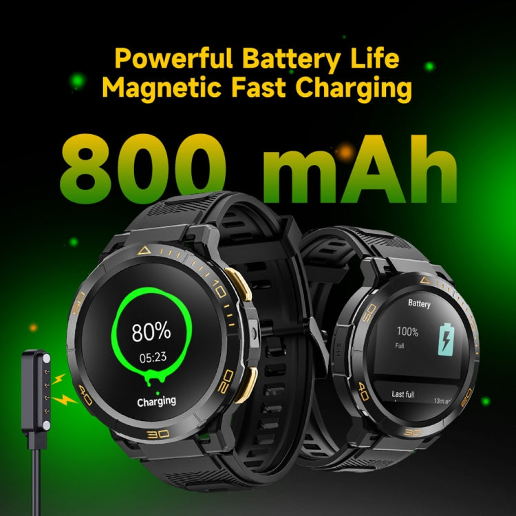 LEMFO Z1 1.43 inch AMOLED Screen Smart Watch, 4G Network Android 8.1 2GB+16GB, Eurasian Version(Black)