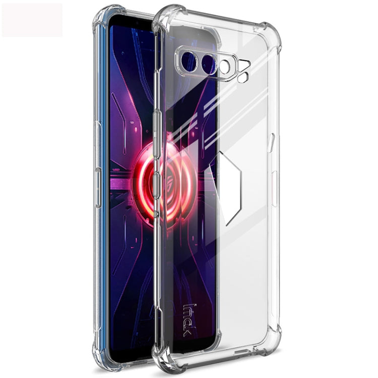 IMAK All-inclusive Shockproof Airbag TPU Case with Screen Protector, For Asus ROG Phone 3 ZS661KS