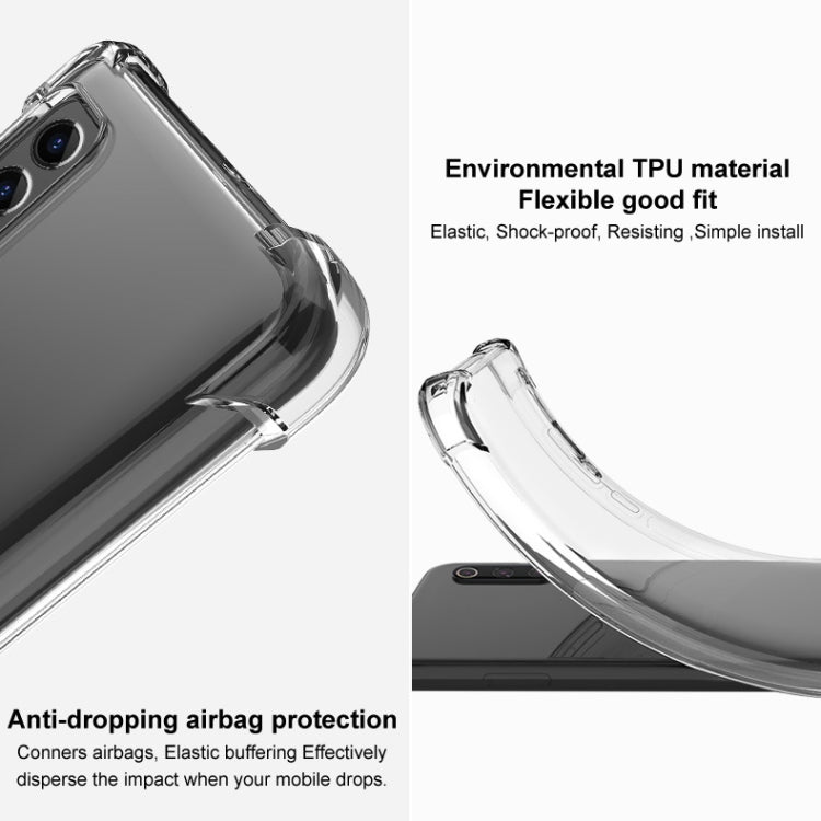 IMAK All-inclusive Shockproof Airbag TPU Case with Screen Protector, For Asus ROG Phone 3 ZS661KS