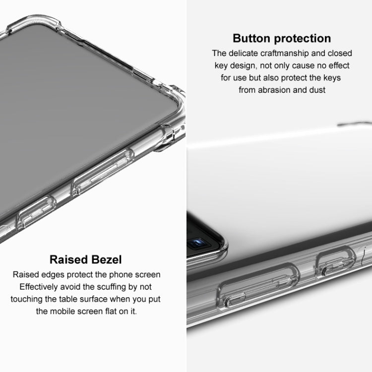IMAK All-inclusive Shockproof Airbag TPU Case with Screen Protector, For Asus ROG Phone 3 ZS661KS
