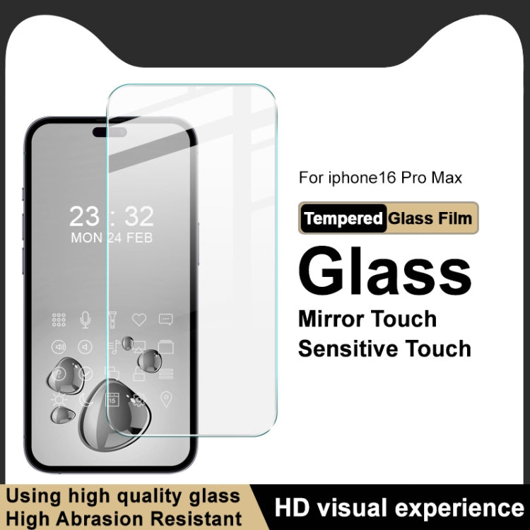 For iPhone 16 Pro Max imak H Series Full Screen Tempered Glass Film