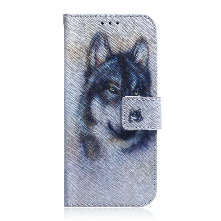 Coloured Drawing Horizontal Flip Leather Case, with Holder & Card Slots & Wallet, For Xiaomi Redmi 9A, For Xiaomi Redmi 9C
