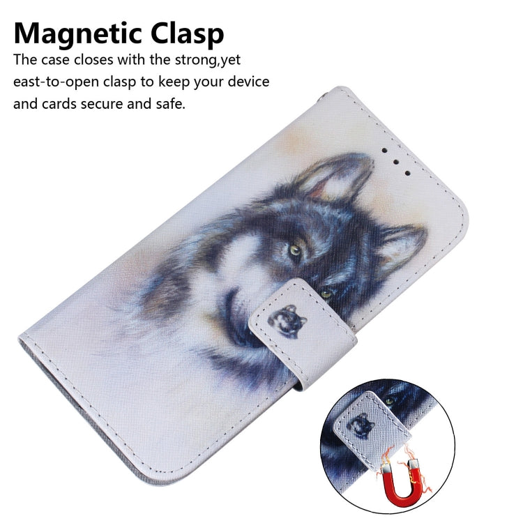 Coloured Drawing Horizontal Flip Leather Case, with Holder & Card Slots & Wallet, For Xiaomi Redmi 9A, For Xiaomi Redmi 9C