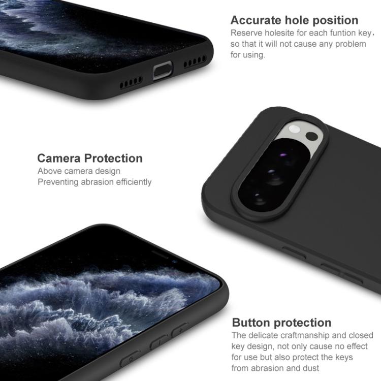 IMAK UC-3 Series Shockproof Frosted TPU Phone Case, For Google Pixel 10 Pro XL, For Google Pixel 10 / Pixel 10 Pro, For Google Pixel 9a, For Google Pixel 9 Pro XL, For Google Pixel 9 / Pixel 9 Pro