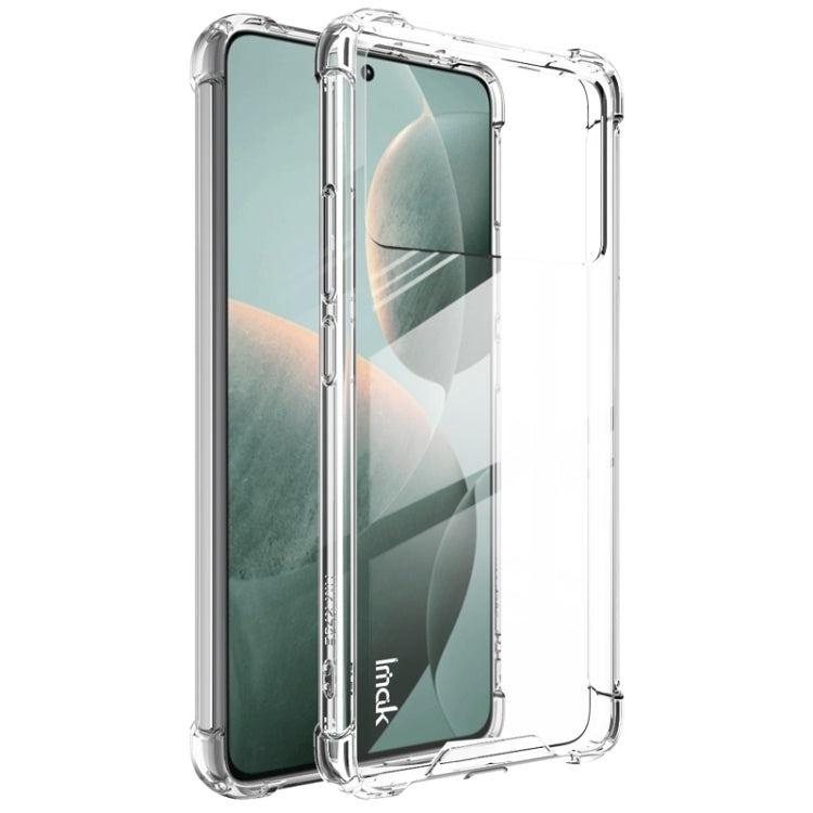 For Redmi K70E IMAK Space Shield PC + TPU Airbag Shockproof Phone Case(Transparent)