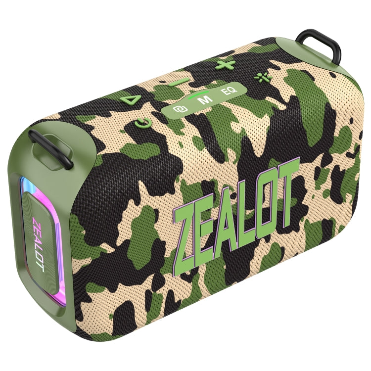 Zealot S85 50W Outdoor Waterproof Portable Bluetooth Speaker(Camouflage)