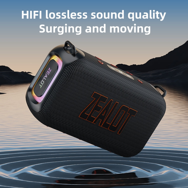 Zealot S85 50W Outdoor Waterproof Portable Bluetooth Speaker(Grey)