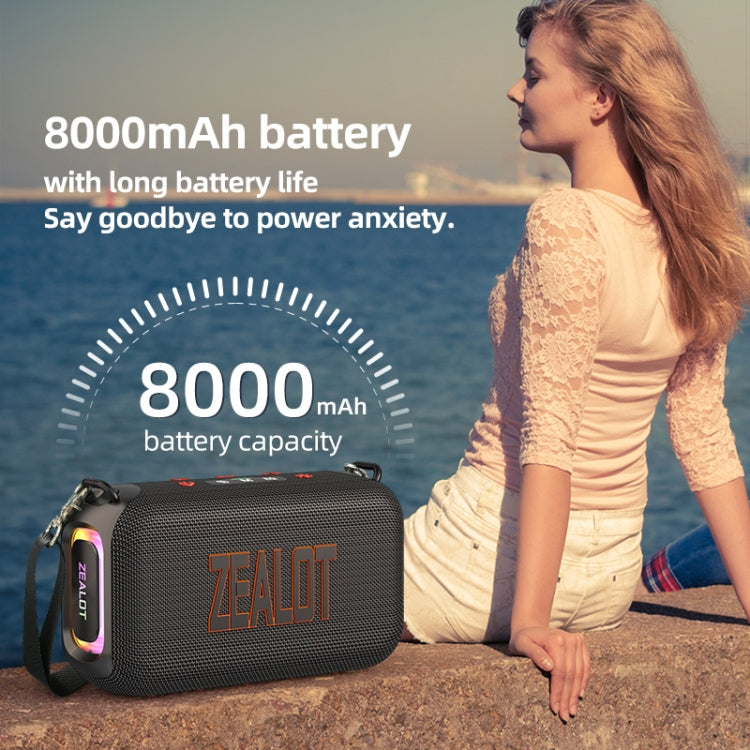 Zealot S85 50W Outdoor Waterproof Portable Bluetooth Speaker(Camouflage)