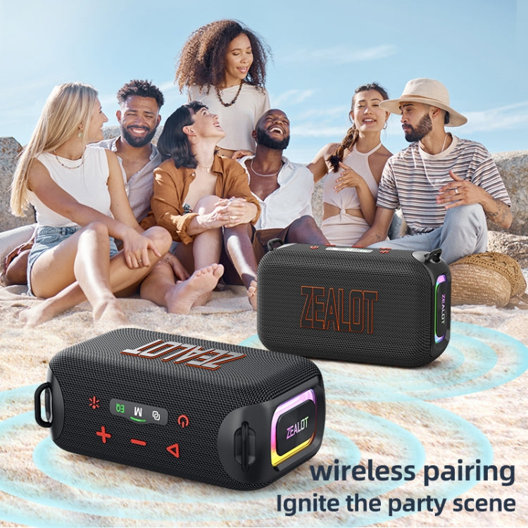 Zealot S85 50W Outdoor Waterproof Portable Bluetooth Speaker(Camouflage)