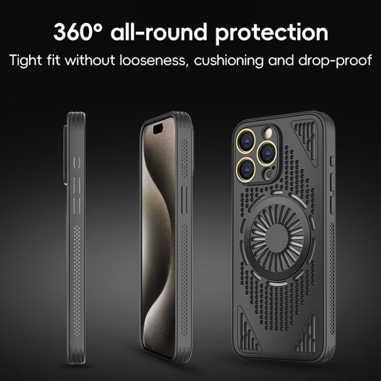 Hollow Cooling MagSafe Shockproof Phone Case, For iPhone 12, For iPhone 12 Pro Max, For iPhone 12 Pro