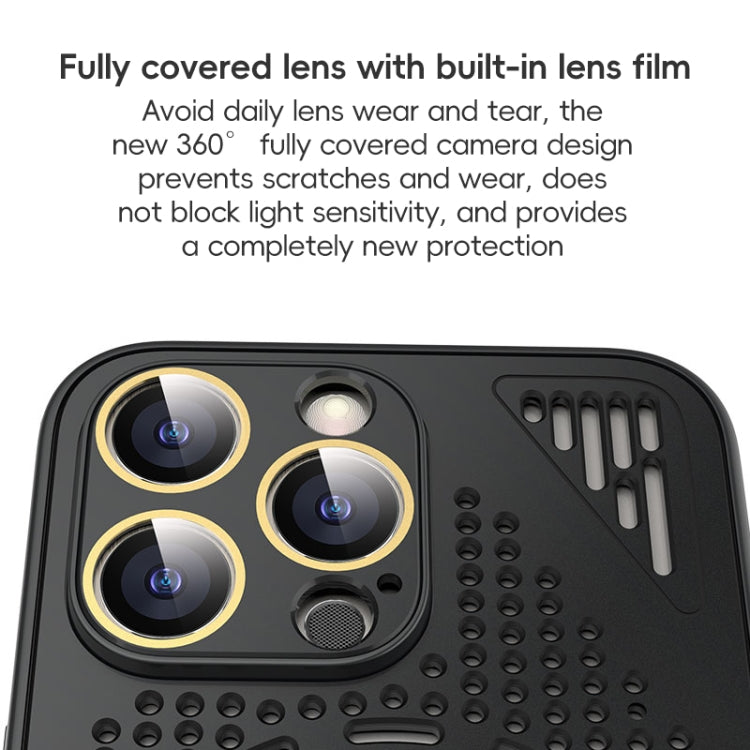 Hollow Cooling MagSafe Shockproof Phone Case, For iPhone 12, For iPhone 12 Pro Max, For iPhone 12 Pro