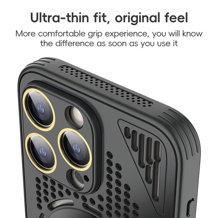Hollow Cooling MagSafe Shockproof Phone Case, For iPhone 12, For iPhone 12 Pro Max, For iPhone 12 Pro