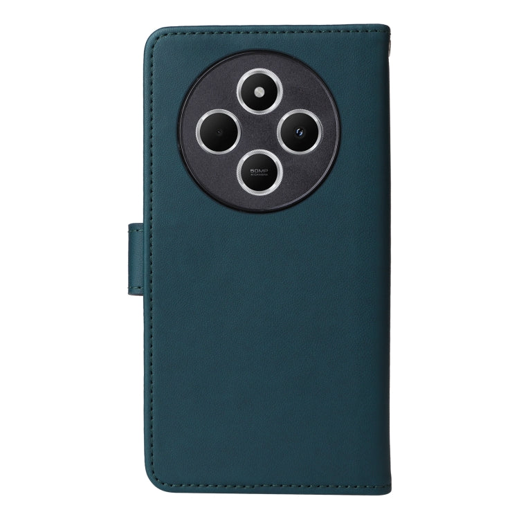 For Redmi 14C 4G BETOPNICE BN-005 2 in 1 Detachable Imitate Genuine Leather Phone Case(Blue)