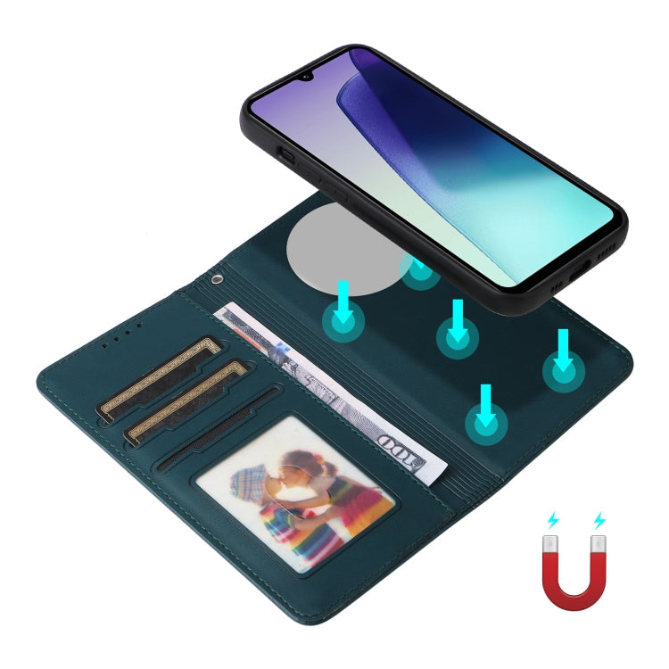 For Redmi 14C 4G BETOPNICE BN-005 2 in 1 Detachable Imitate Genuine Leather Phone Case(Blue)