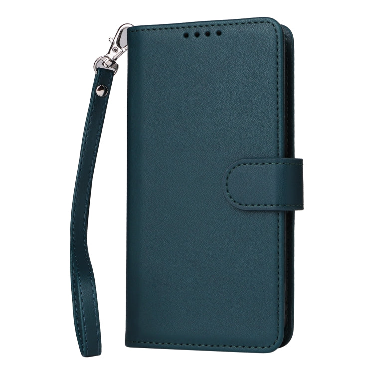 For Xiaomi POCO F6 BETOPNICE BN-005 2 in 1 Detachable Imitate Genuine Leather Phone Case(Blue)