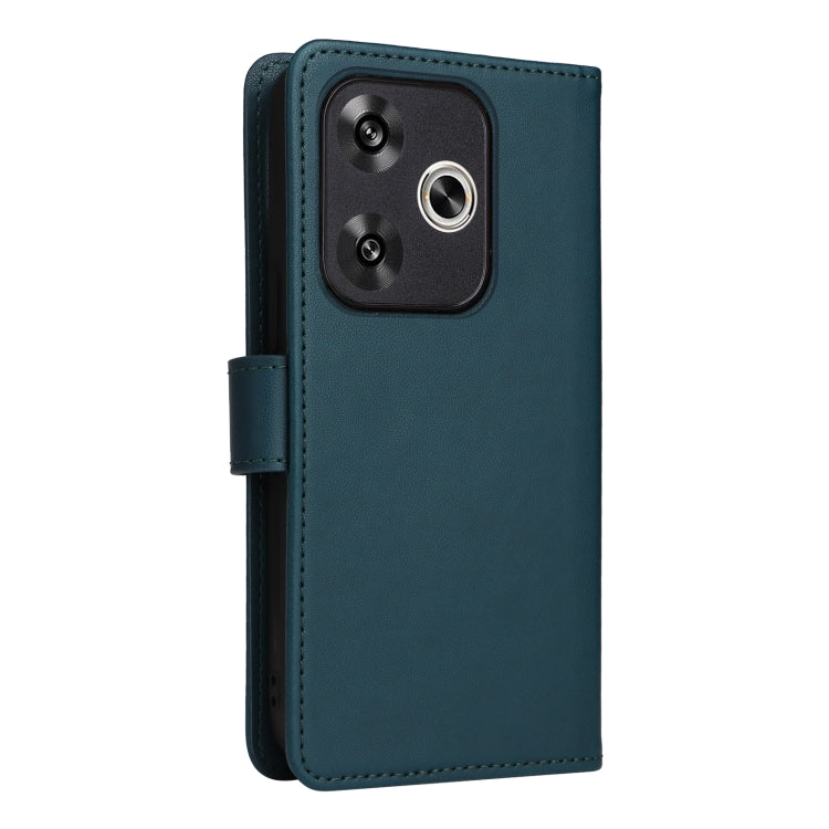 For Xiaomi POCO F6 BETOPNICE BN-005 2 in 1 Detachable Imitate Genuine Leather Phone Case(Blue)