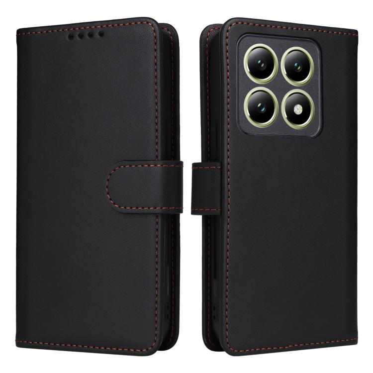 For Xiaomi 14T BETOPNICE BN-005 2 in 1 Detachable Imitate Genuine Leather Phone Case(Black)