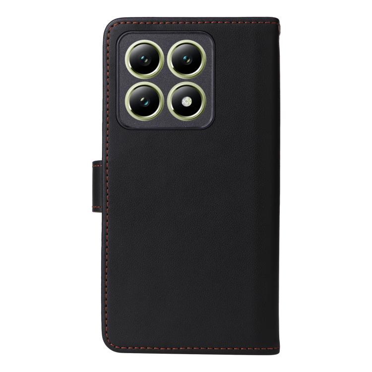 For Xiaomi 14T BETOPNICE BN-005 2 in 1 Detachable Imitate Genuine Leather Phone Case(Black)