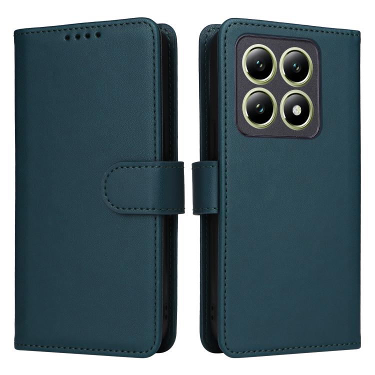 For Xiaomi 14T BETOPNICE BN-005 2 in 1 Detachable Imitate Genuine Leather Phone Case(Blue)