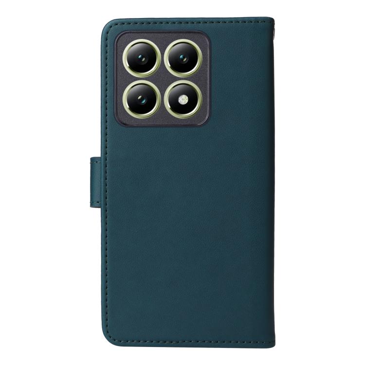 For Xiaomi 14T BETOPNICE BN-005 2 in 1 Detachable Imitate Genuine Leather Phone Case(Blue)