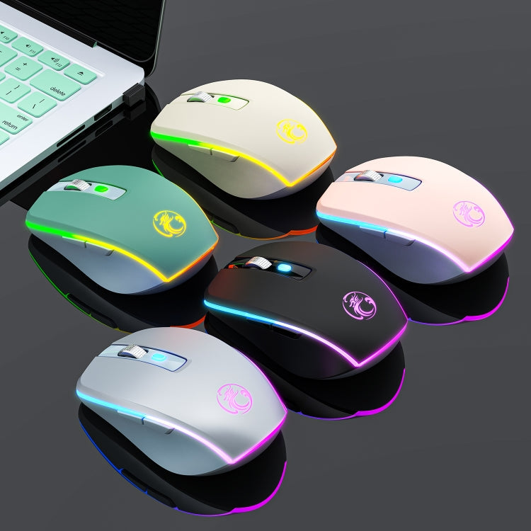 iMICE G903 2.4G Single Mode 6-key Silent Wireless Gaming Mouse(Pink)